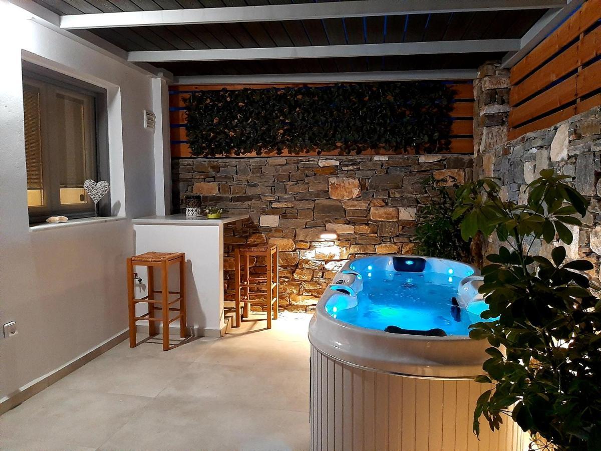 Blue View Villa Apartment #3 With Jacuzzi Parasporos Exterior photo