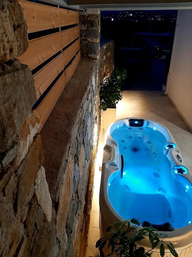 Blue View Villa Apartment #3 With Jacuzzi Parasporos Exterior photo